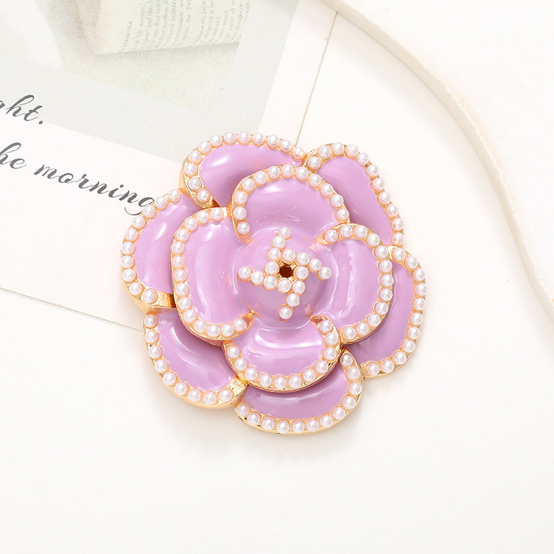 PoooliJournaling Floral Enamel Journal Clip