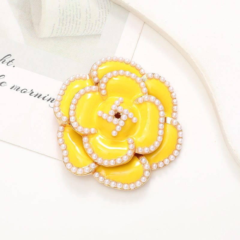 PoooliJournaling Floral Enamel Journal Clip