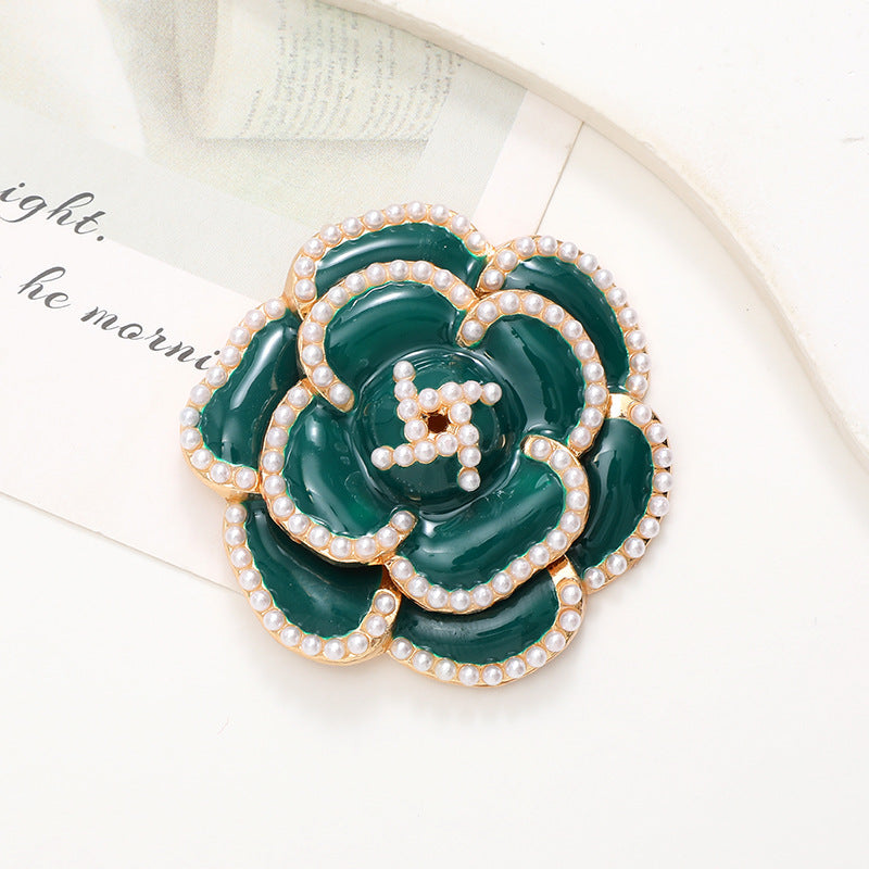 PoooliJournaling Floral Enamel Journal Clip