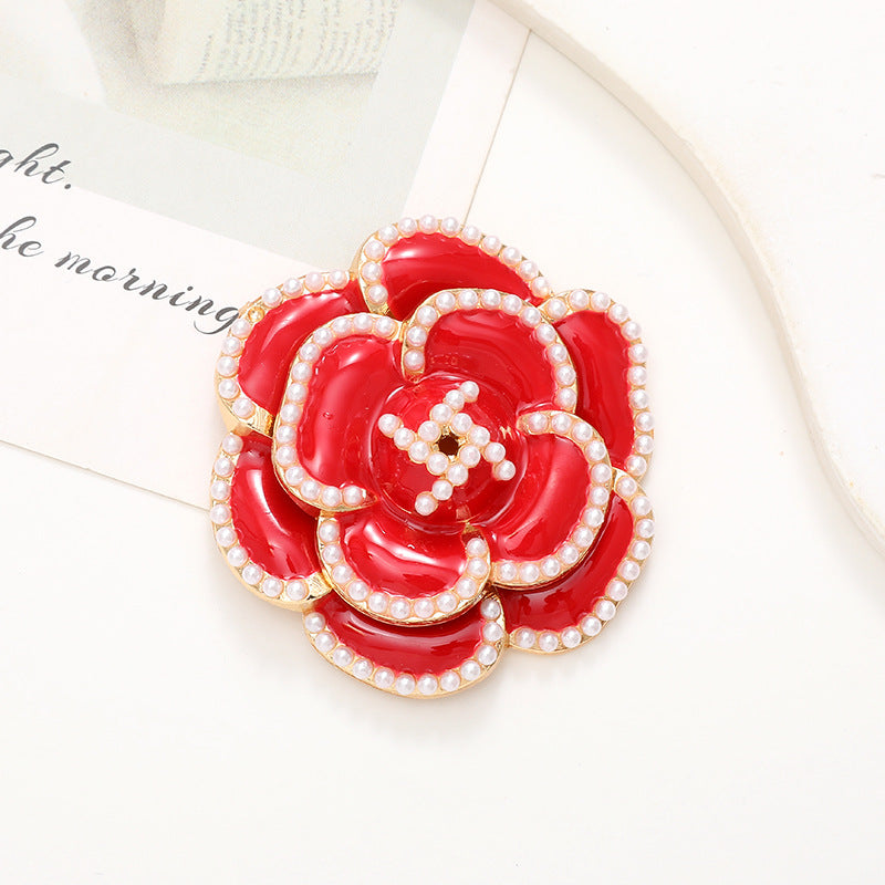 PoooliJournaling Floral Enamel Journal Clip