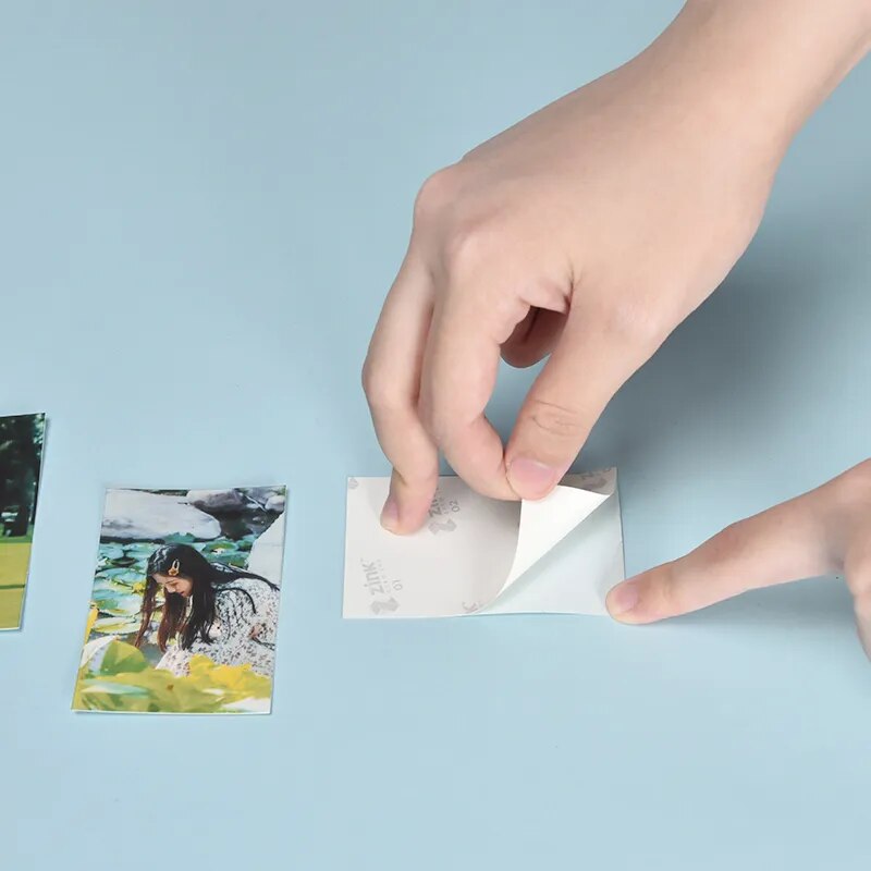 inkless sticky colored photo paper