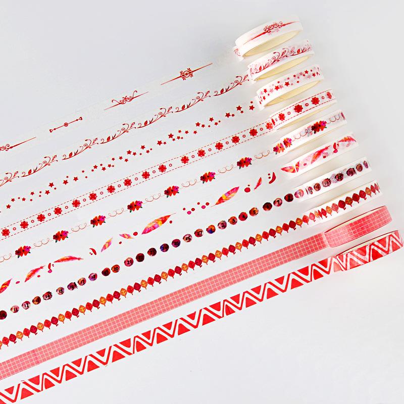 PoooliJournaling® Washi Tape 10 Rolls - PoooliPrint