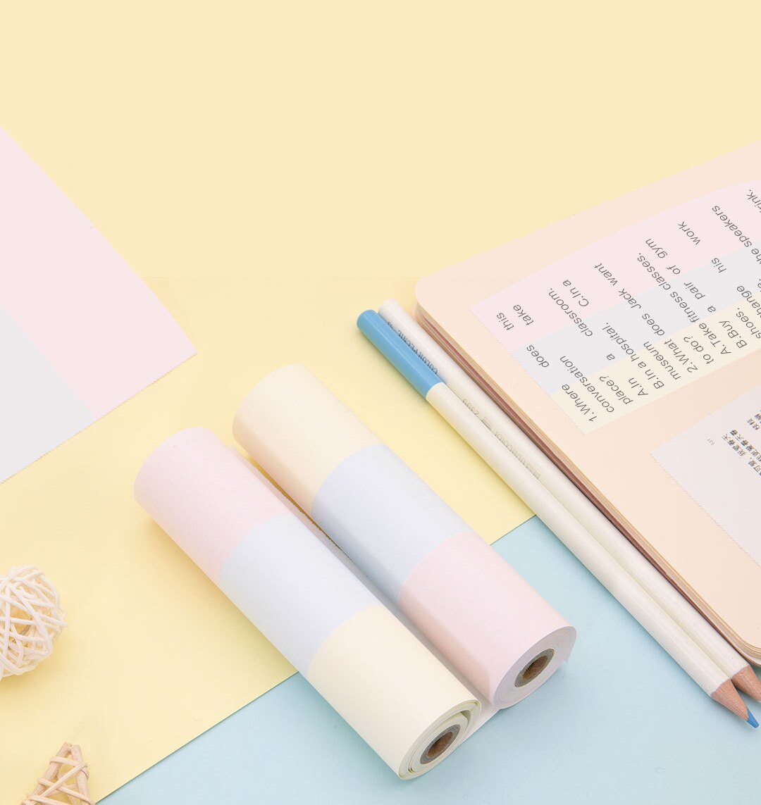 PoooliPaper® XL Rainbow 3 Rolls - PoooliPrint