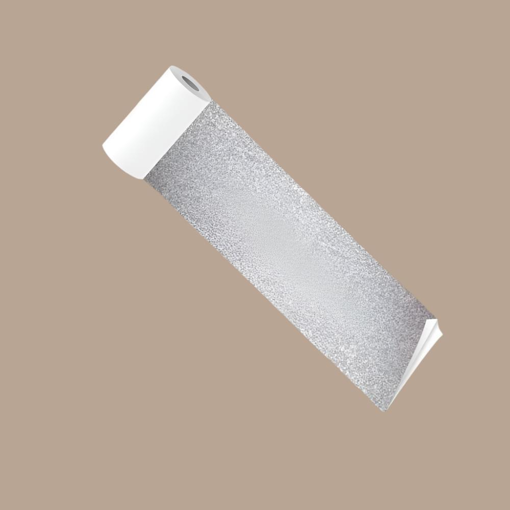 PoooliCreators® Sticky Silver Paper 1 Roll (or 3 Rolls for the price of 2!) - PoooliPrint