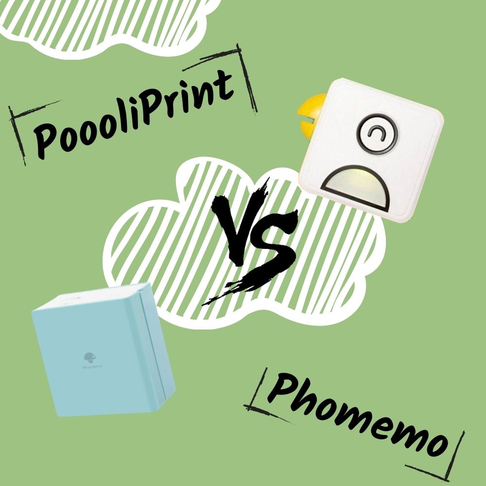 PoooliPrint vs Phomemo