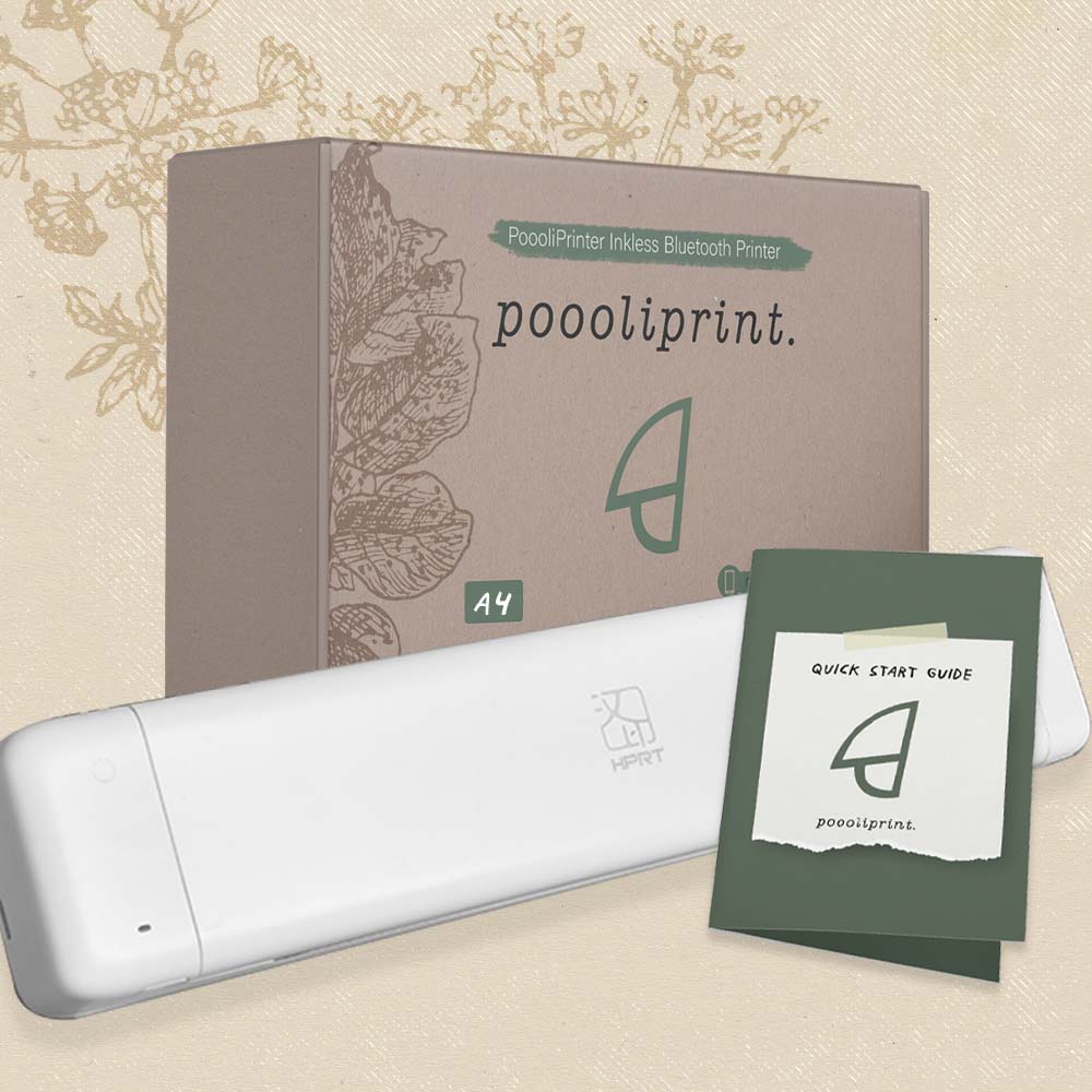 Poooliprint A4 office printer packaging