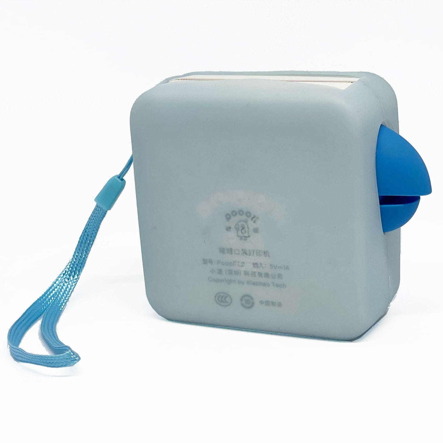 PoooliProtect Colored Soft Bumper Back Blue
