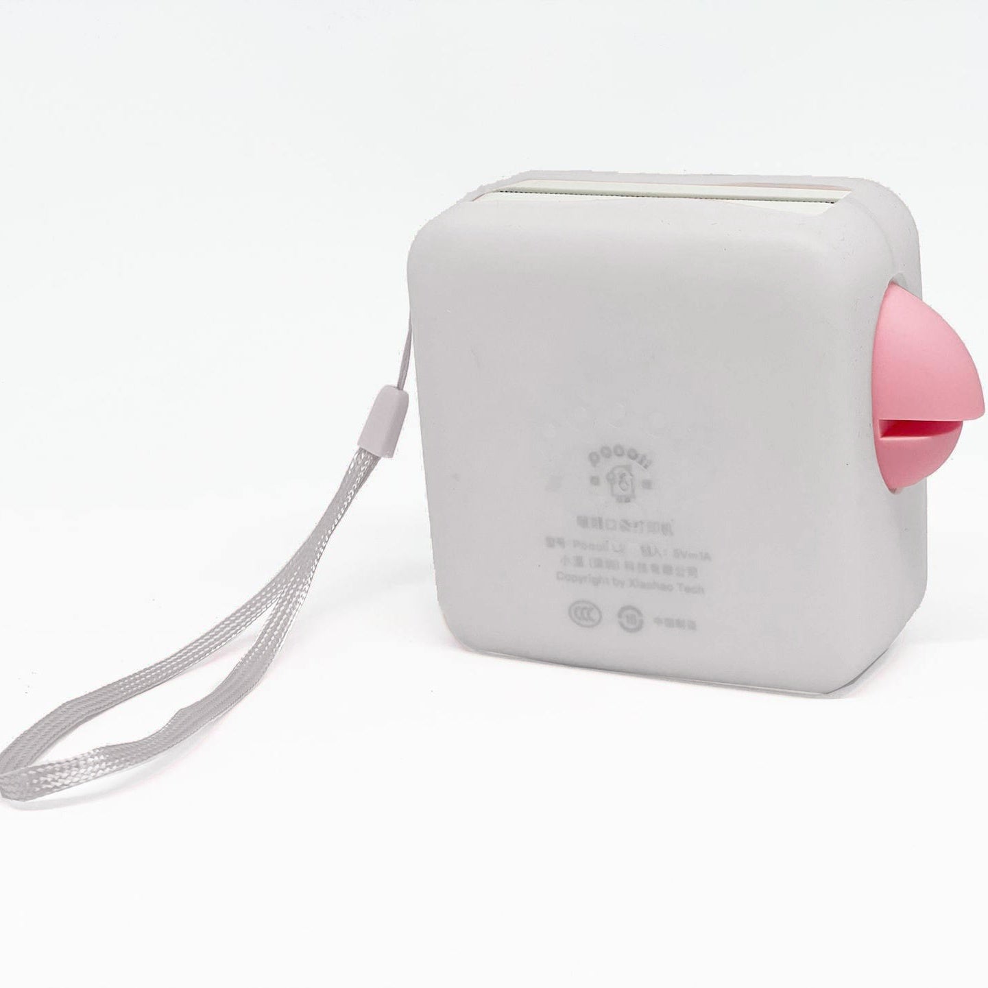 PoooliProtect Colored Soft Bumper Back White