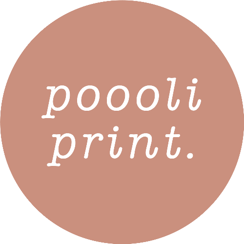 poooli print logo