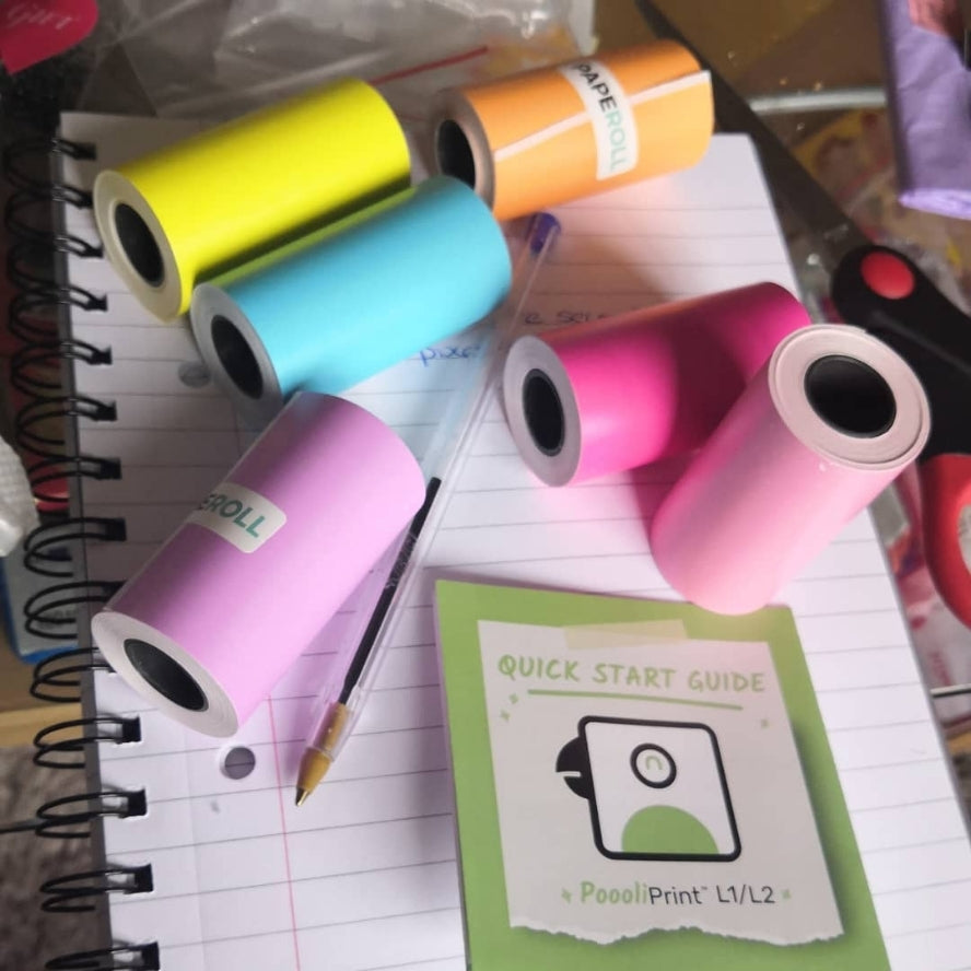 PoooliPaper® Sticky Semi-Transparent Paper 1 Roll (or 3 Rolls)