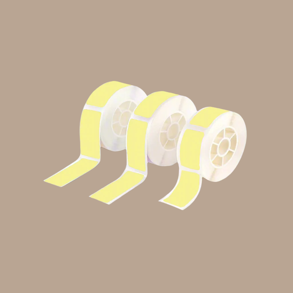 3 Rolls of Labels for Label Printer (White or Colored)