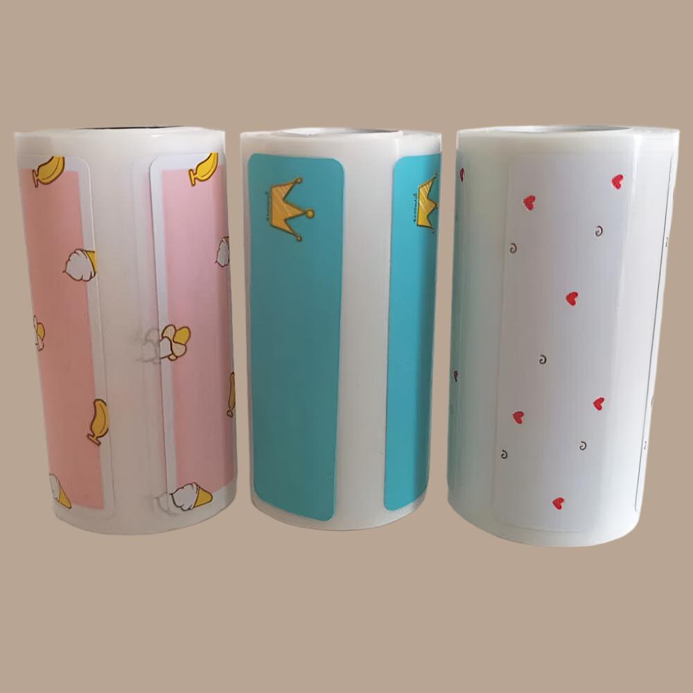 PoooliPaper® Sticky Fantasy Labels 3 Rolls - PoooliPrint