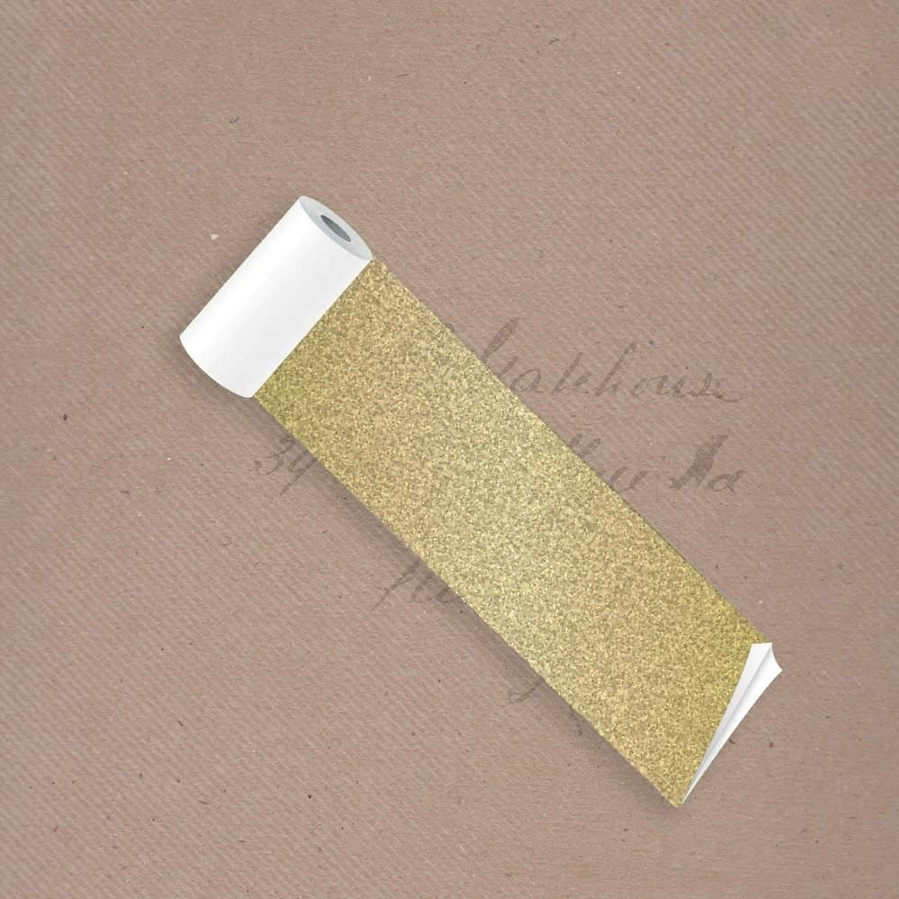 PoooliCreators® Sticky Gold Paper 1 Roll (or 3 Rolls for the price of 2!)
